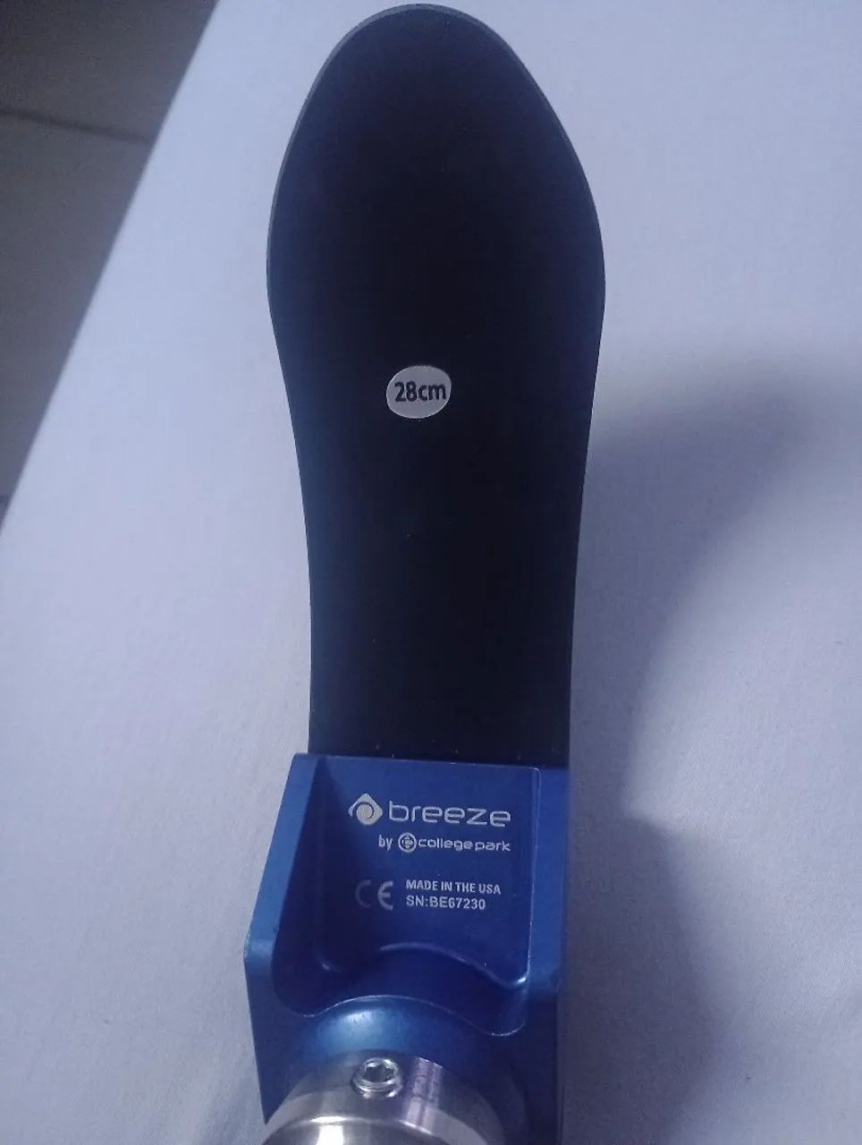 Pé de fibra de carbono + capa - Foto 4