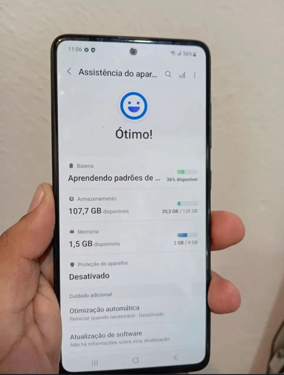 Samsung A51 128GB Perfeito Estado! - Foto 2