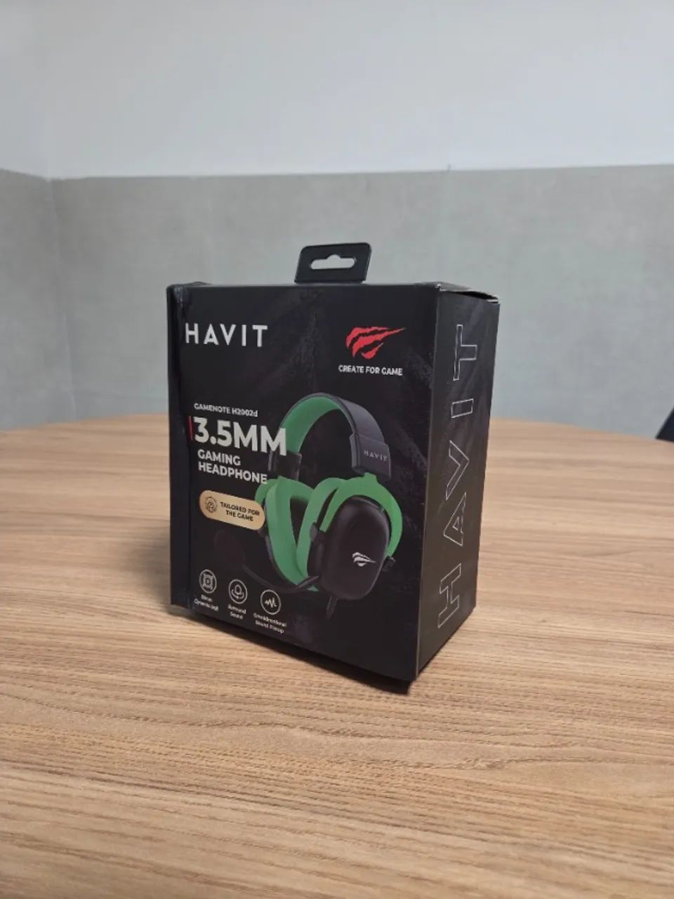 Headset Gamer Havit H2002D Verde