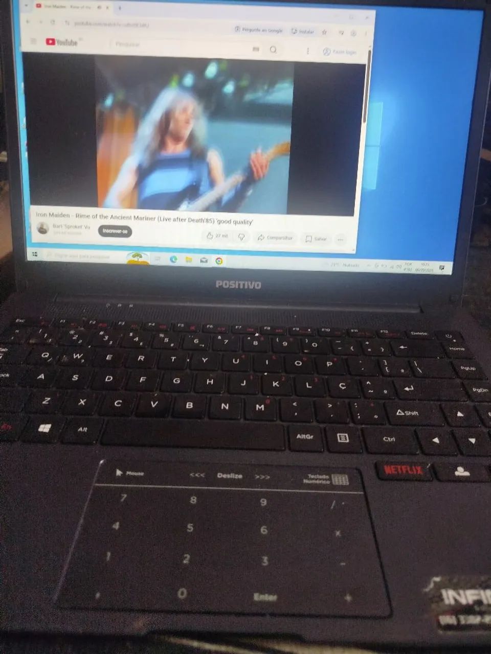 Notebook para estudos filé processador quad core - Foto 3