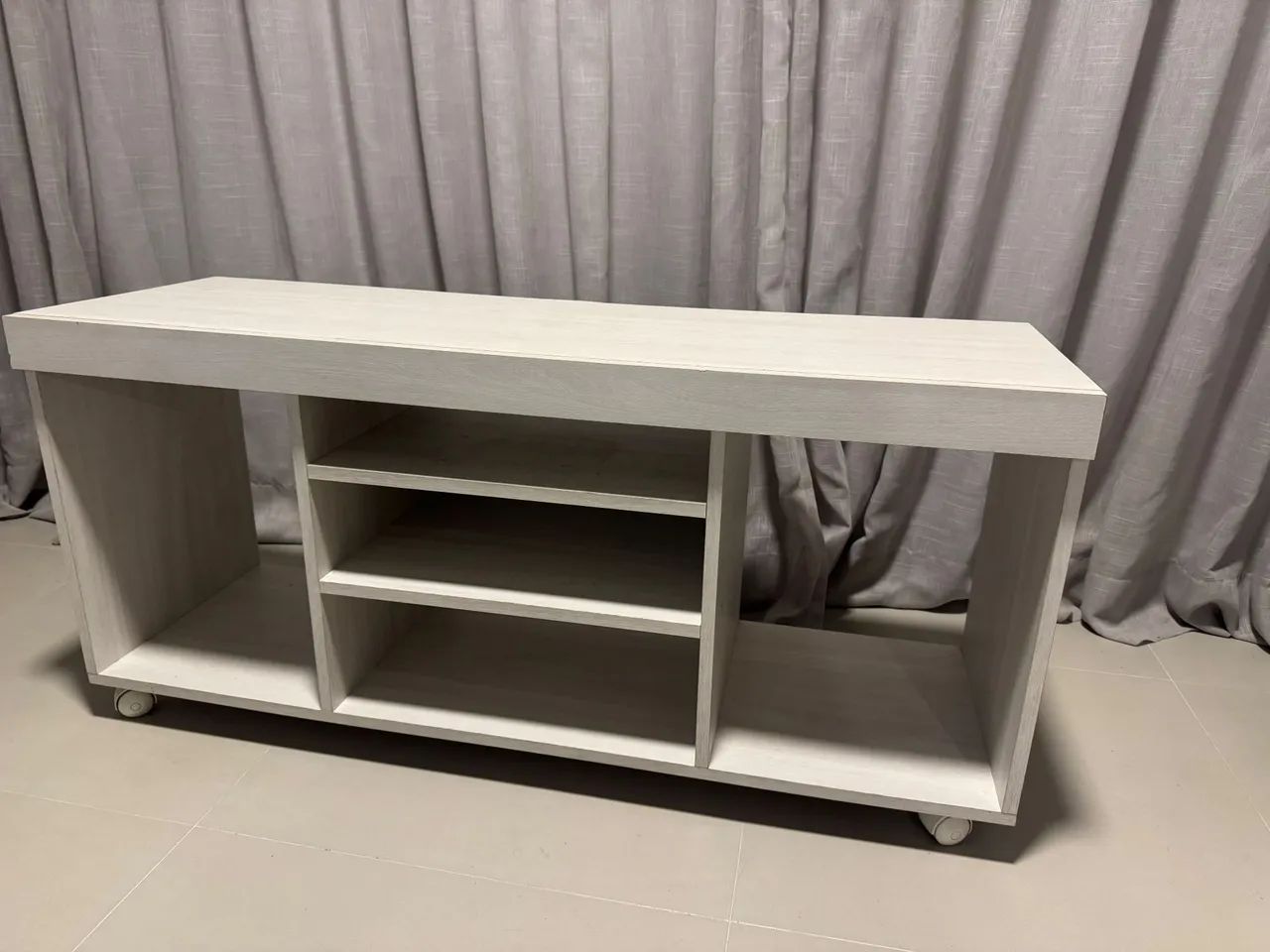 Rack em MDF para sala com 114 cm de comprimento - Foto 4