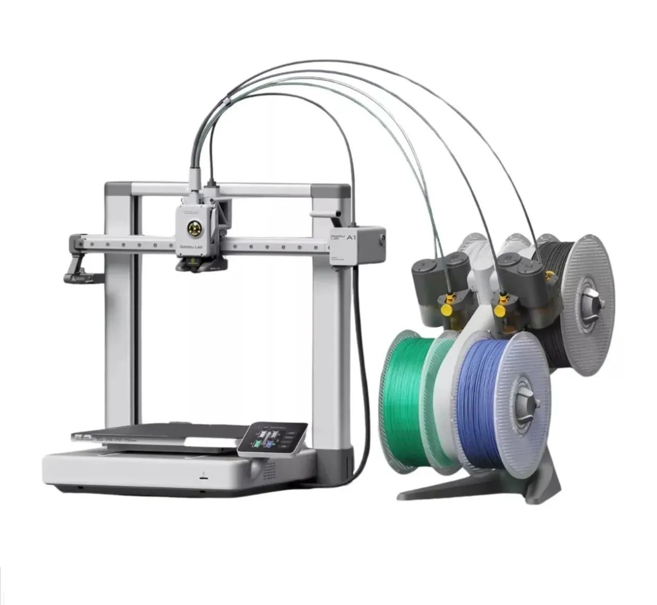 Impressora 3d Bambu Lab A1 Combo - A1c Cinza ( nova lacrada )