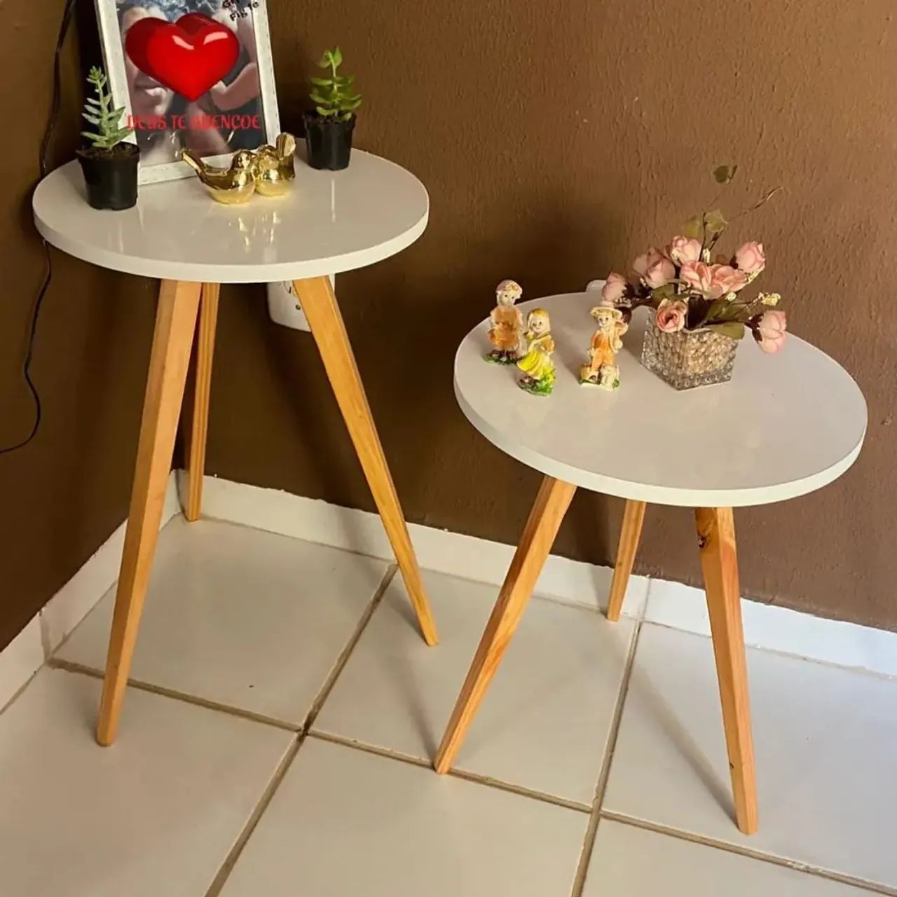 Mesinhas de canto de sala  - Foto 3