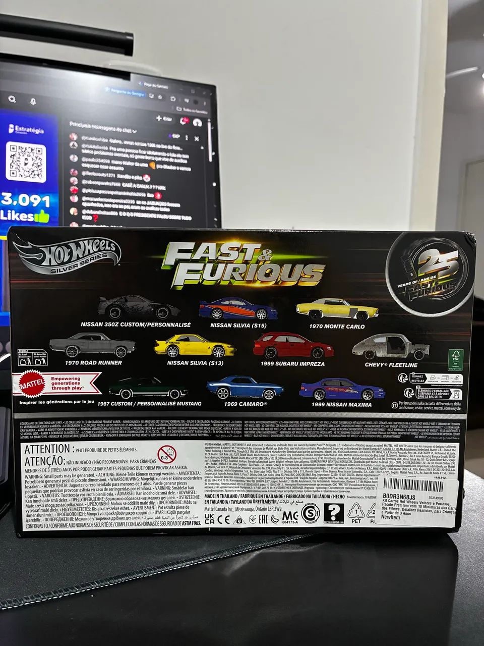 Set Velozes e Furiosos - Brinquedos e Jogos - Alto Umuarama