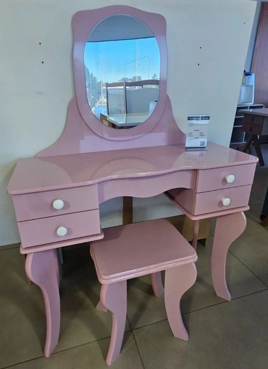 Penteadeira princesa com banqueta 
