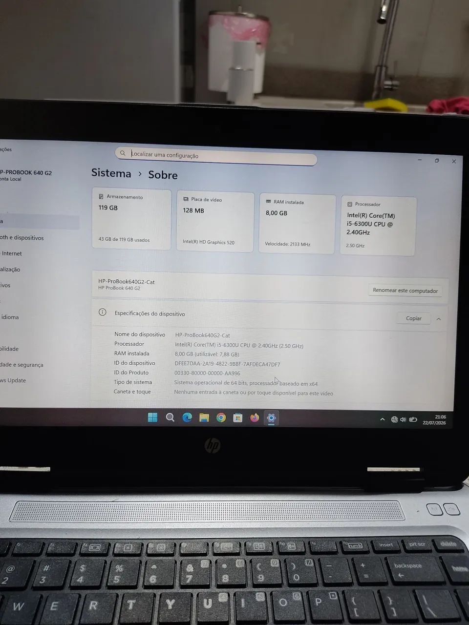 Notebook HP ProBook 640 G2 - Foto 3
