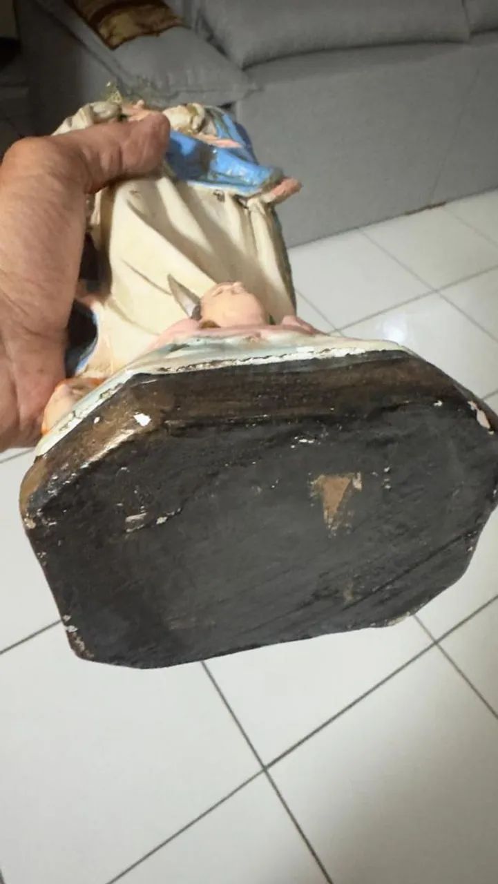  NSª DA CONCEIÇÃO EM GESSO com 44 cm - Foto 4