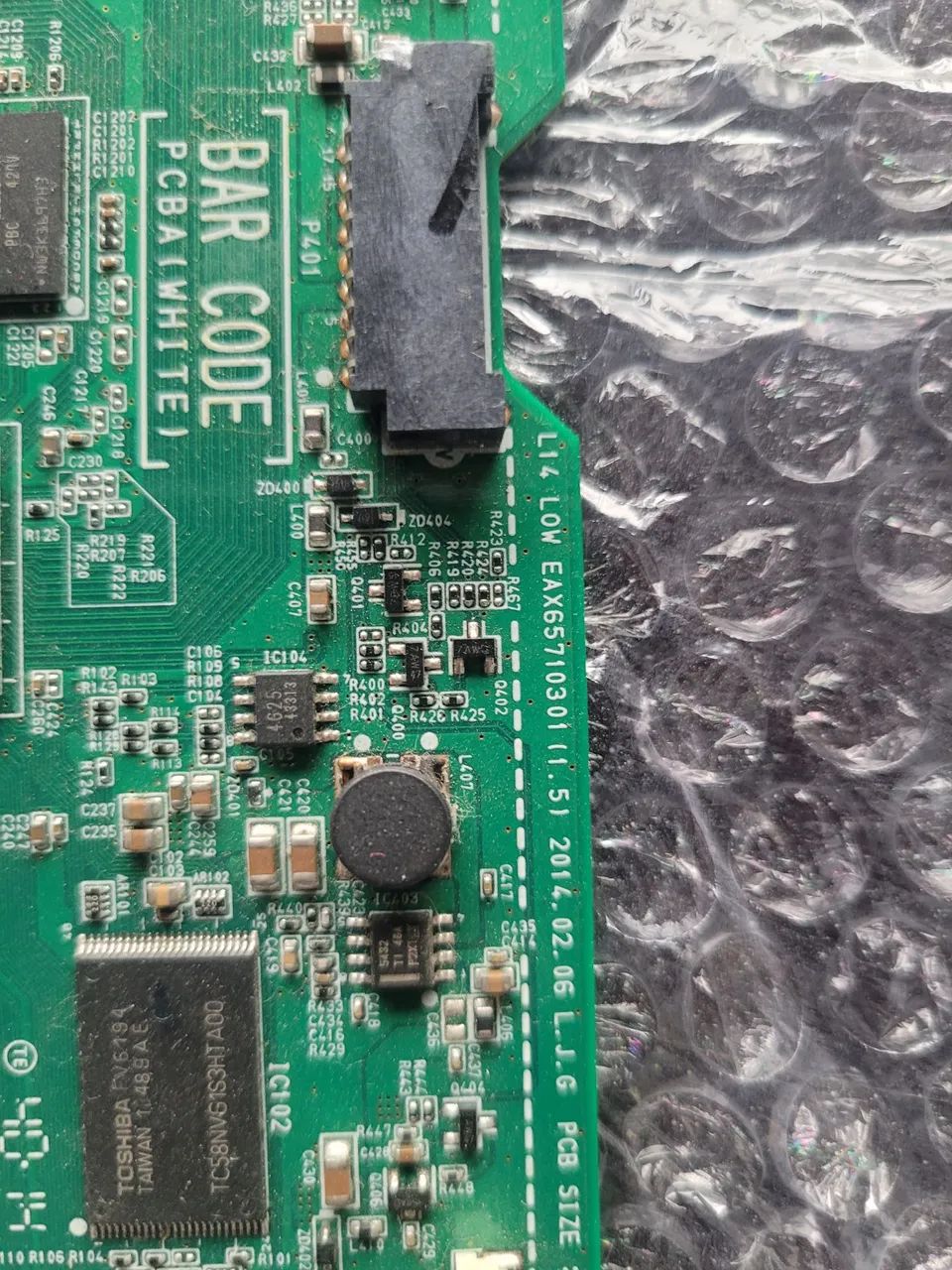 <br>Placa principal TV lg 42lb5600 eax65710301(1.5) funcionando perfeitamente. - Foto 2