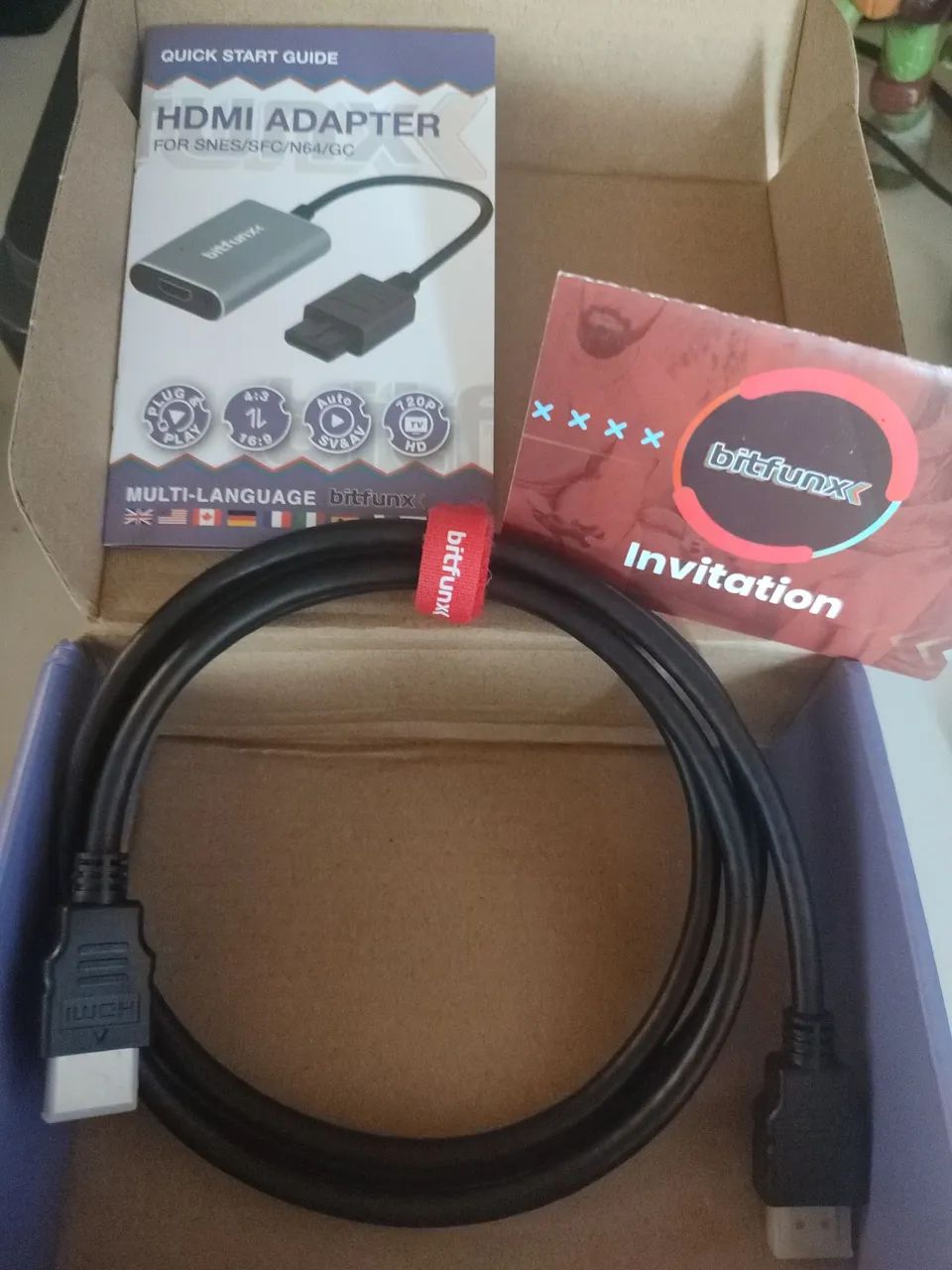 Adaptador HDMI Bitfunx Nintendo 64/SNES - Foto 3