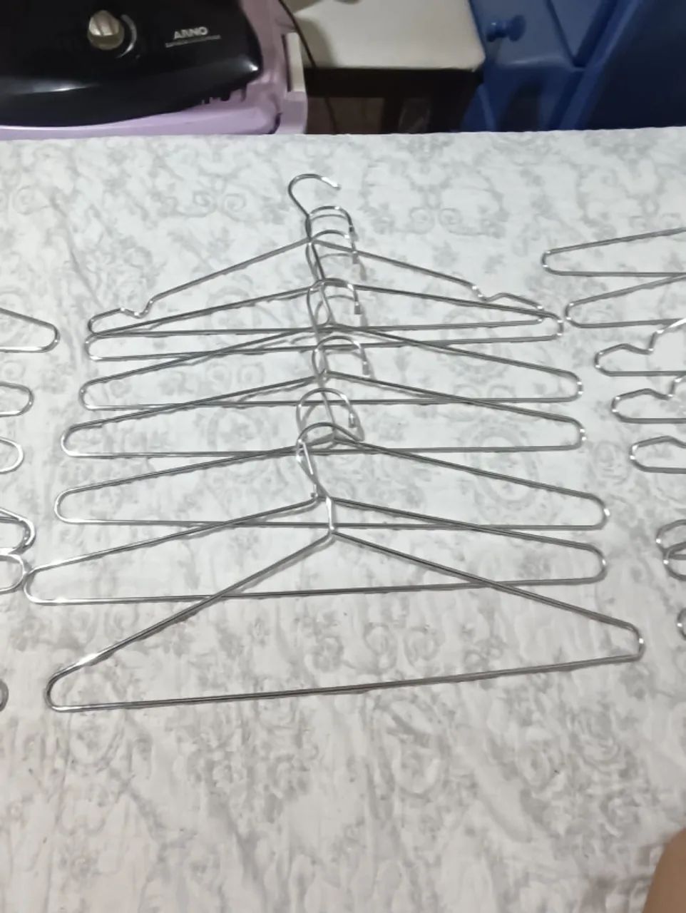 22 CABIDES DE METAL PRATA POR APENAS 22 REAIS