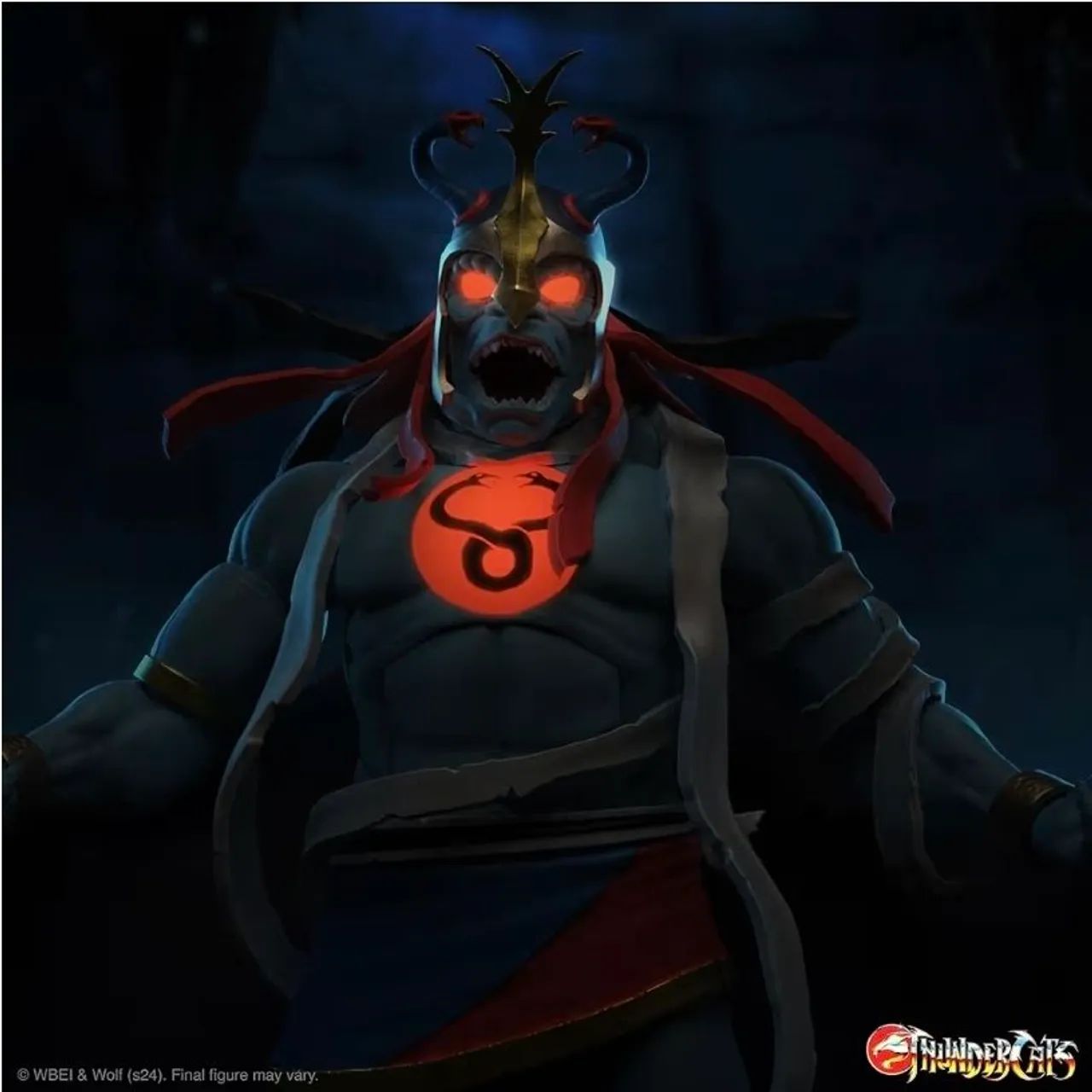 MUMM Ra led Eyes Ultimate Thunder Cats Super7