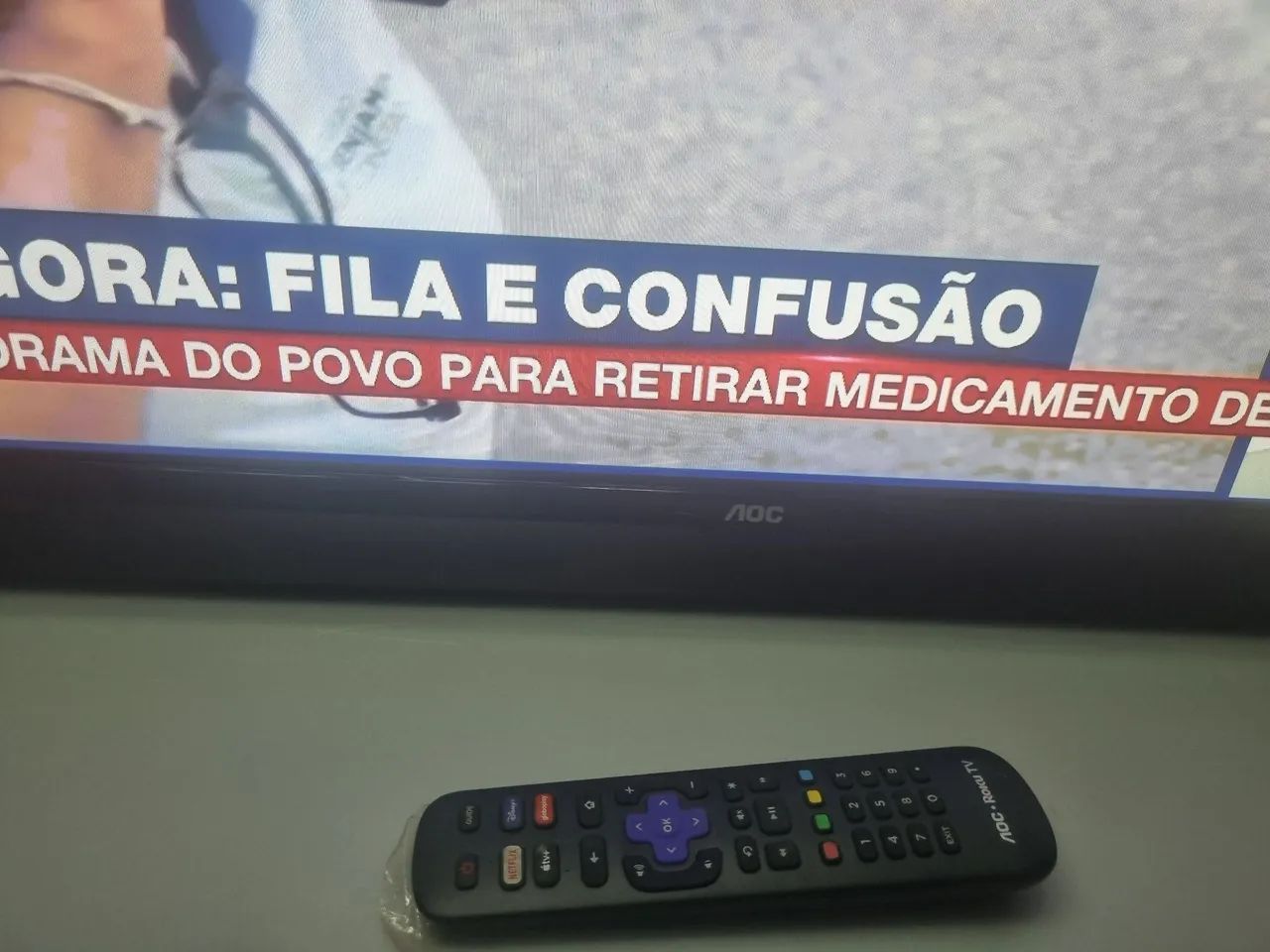 TV smart aoc rroku 43 polegadas  - Foto 3