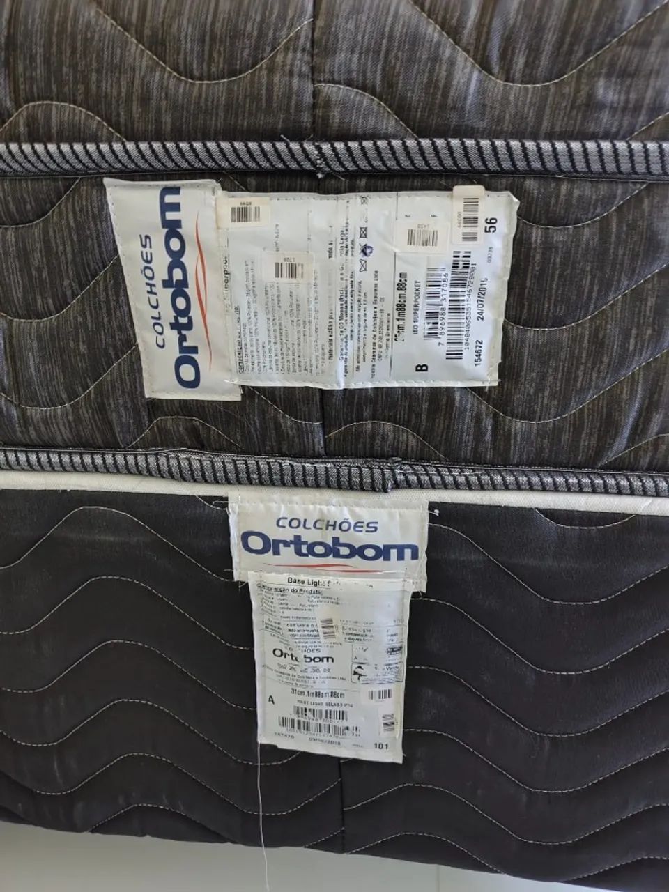 Cama Box Ortobom com molas ensacadas - Foto 2