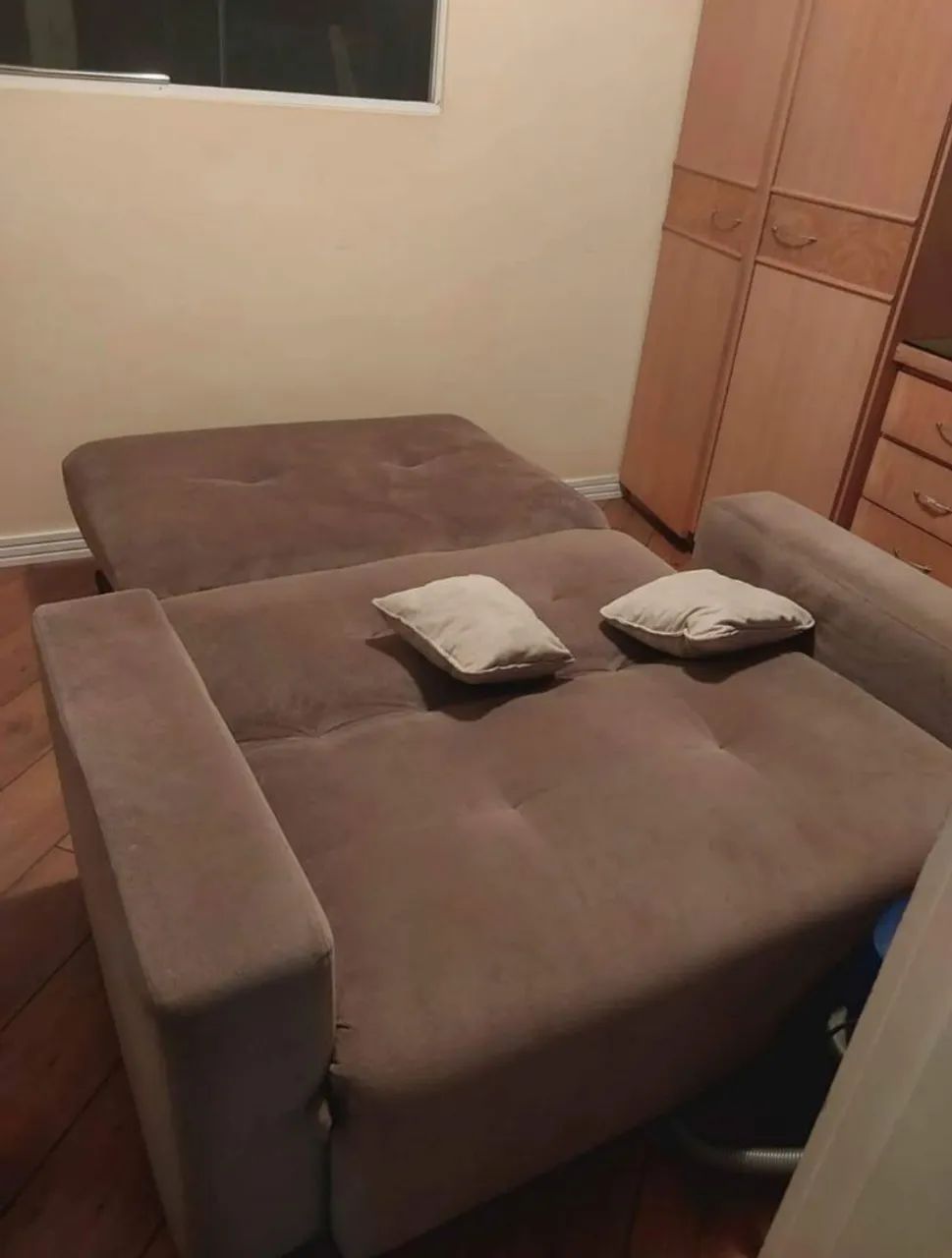 Sofá Bicama Reclinável 2 lugares seminovo