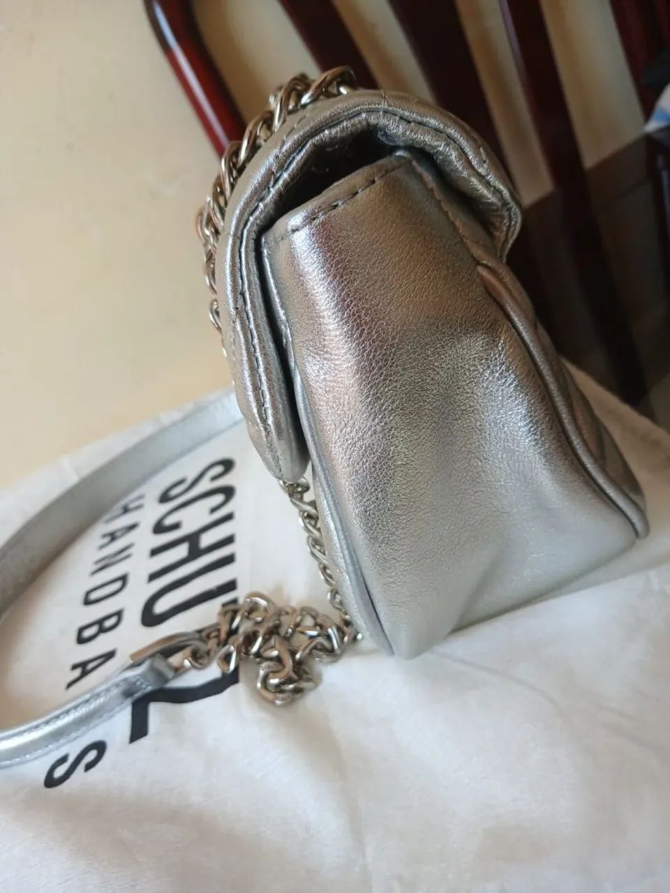 BOLSA PRATA 944 SCHUTZ  - Foto 3