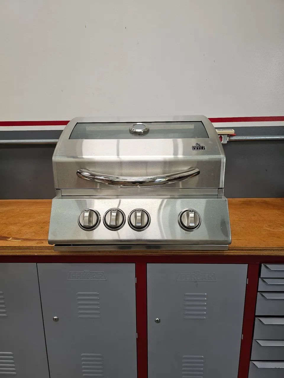CONCEPT GRILL GAS BARBECUE GRILL - 3 BURNERS + INFRARED