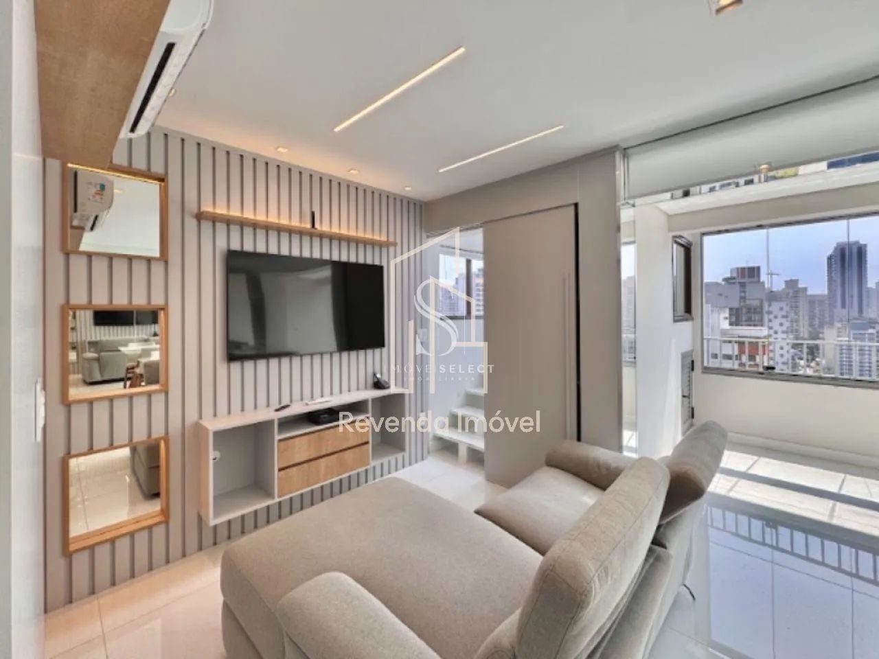 CONDOMÍNIO BE URBAN BROOKLIN, STUDIO DUPLEX DE 63 M² COM 1 SUÍTE E 2 BANHEIROS - Foto 5