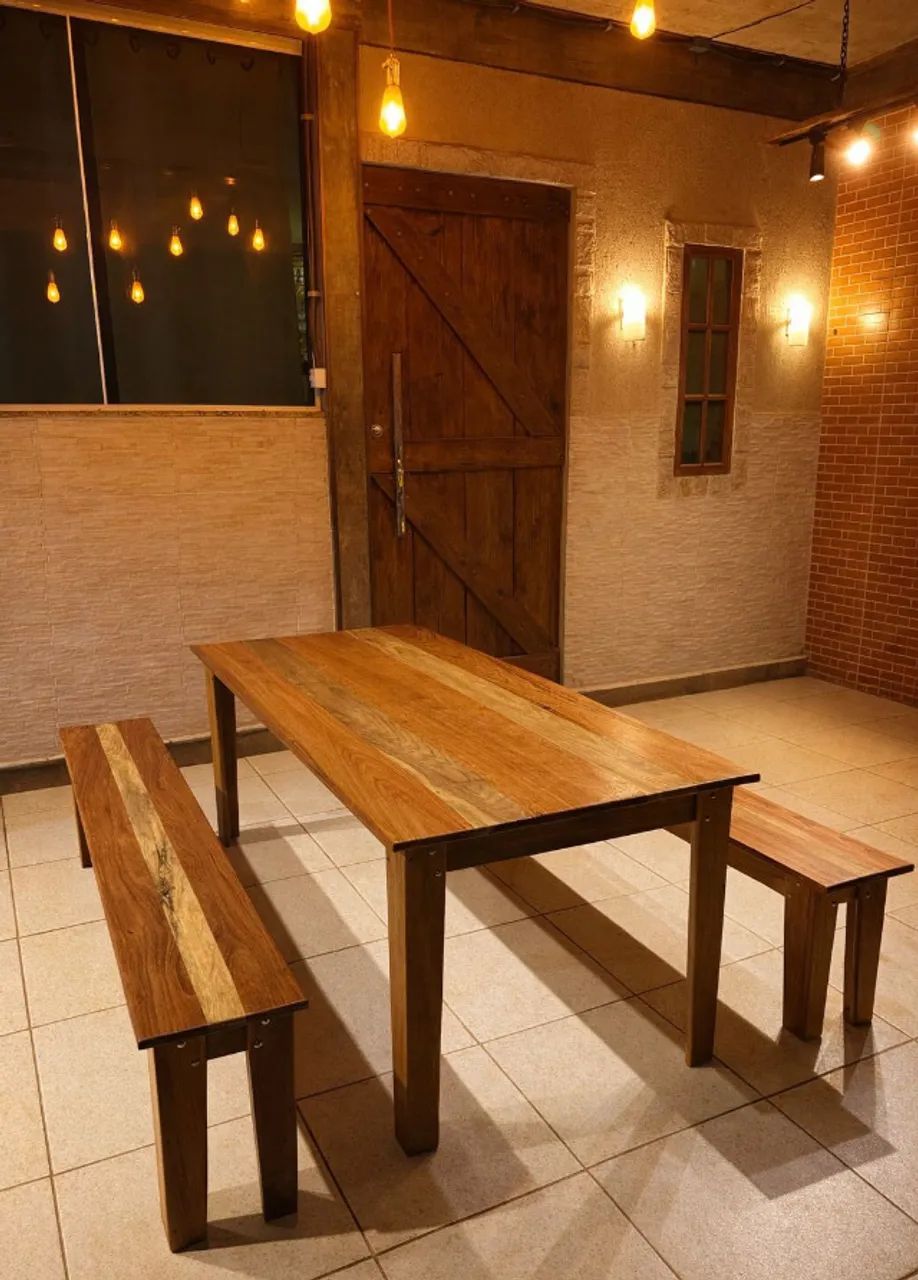 MESA EM MADEIRA MACIÇA 8 LUGARES65581380495233121