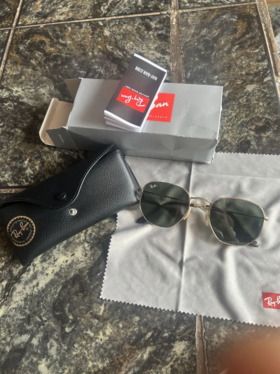 Óculos Óculos de Sol Ray-Ban Hexagonal