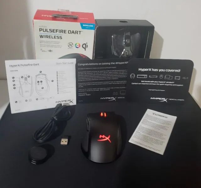 MOUSE GAMER HYPERX PULSEFIRE DART WIRELESS451967801152000001