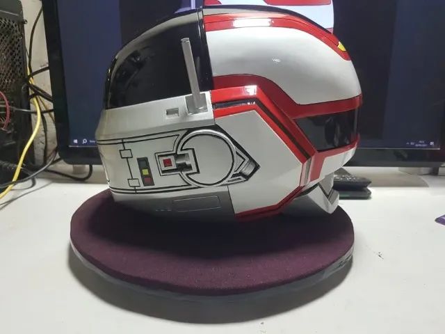 Capacete tokusatsu Jaspion - Foto 2