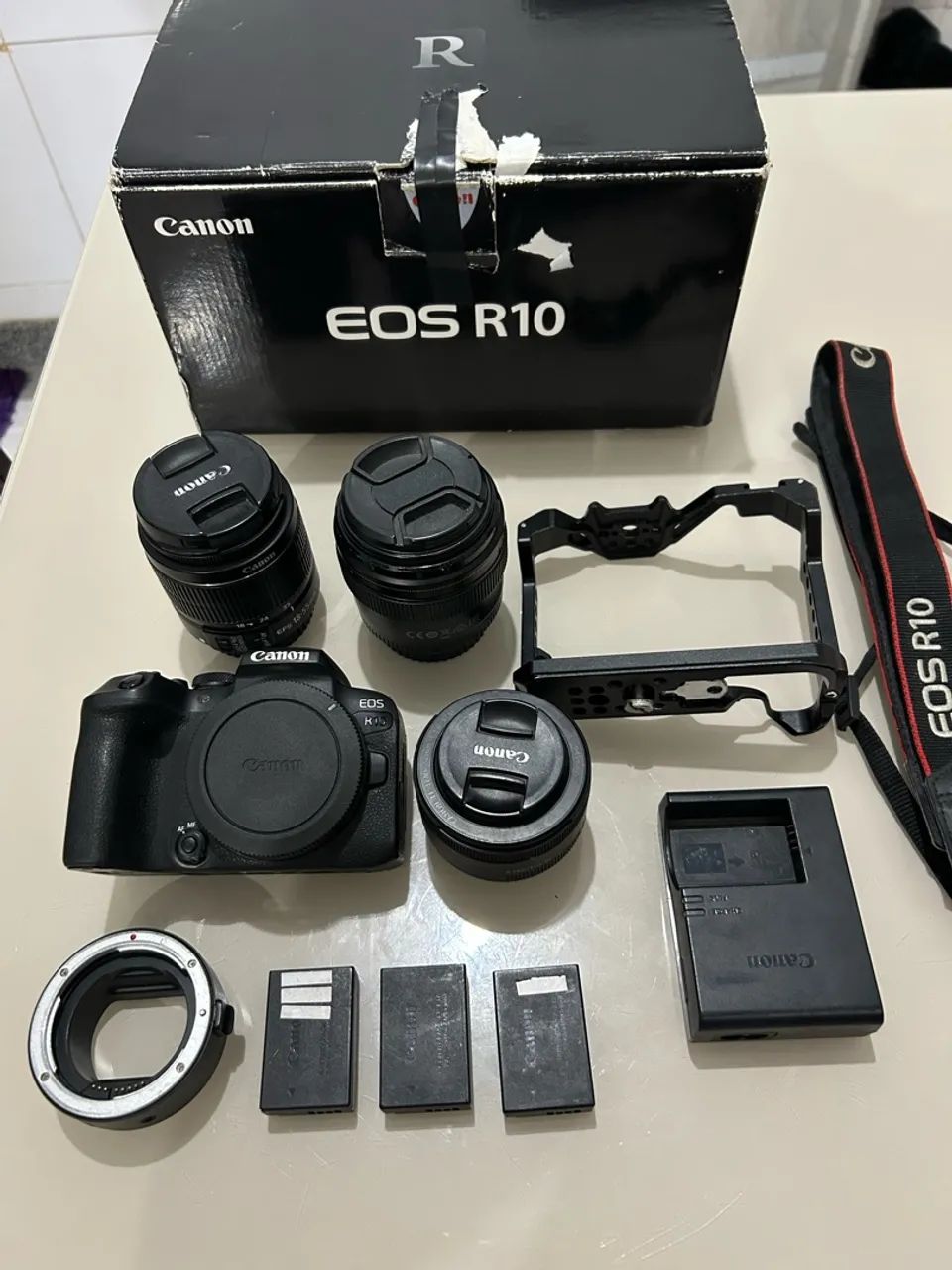 Kit câmera R10 Canon  - Foto 2