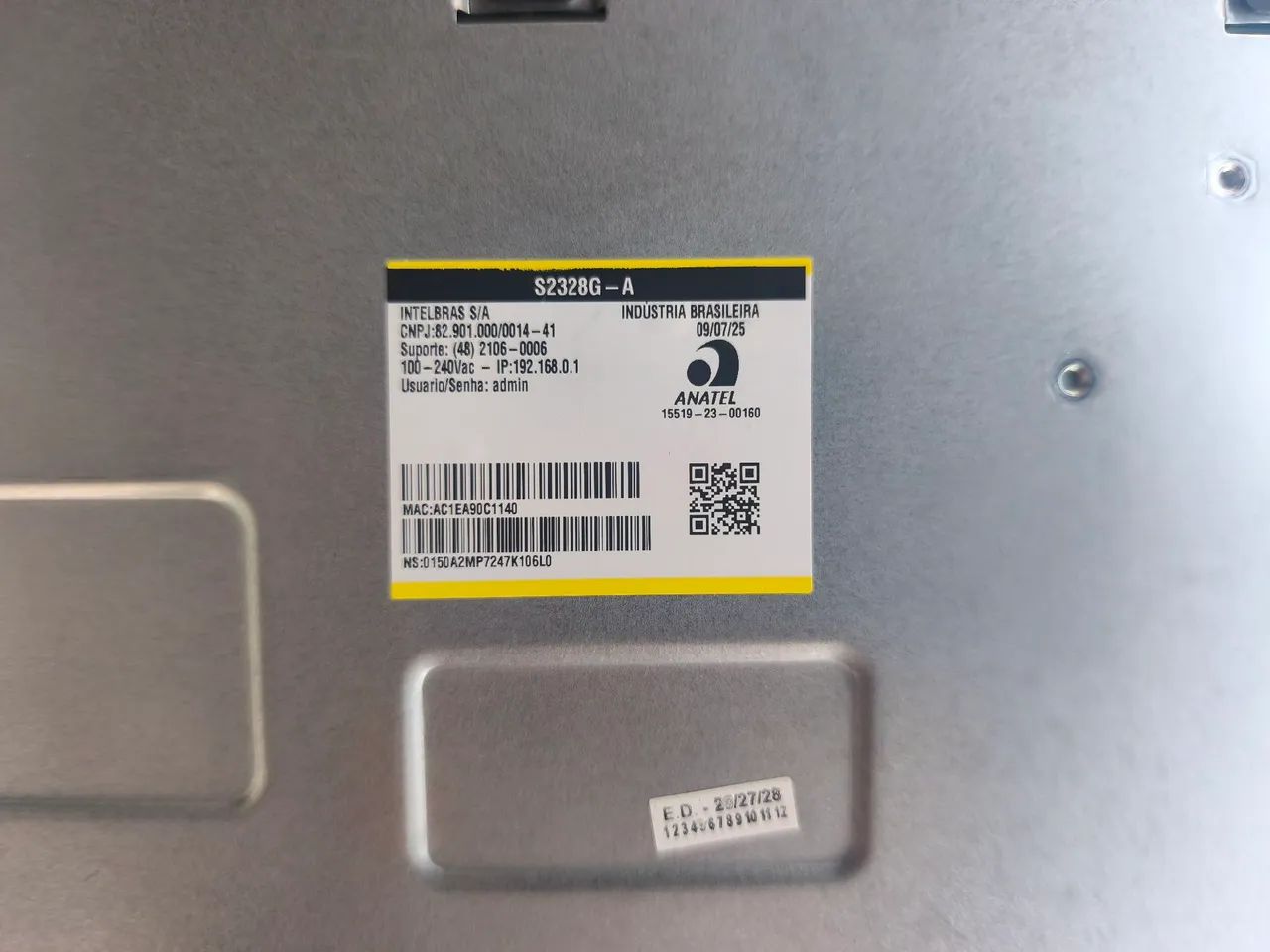 Switch Intelbras S2328G-A gerenciável  - Foto 4