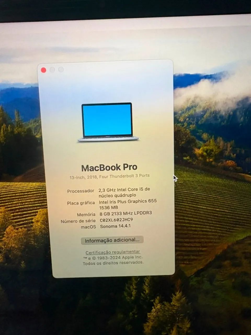 MacBook Pro Modelo A1989 - Foto 4