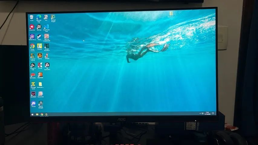 Monitor Gamer AOC Destiny 24,5 Polegadas 25G3ZM 240hz 0.5ms