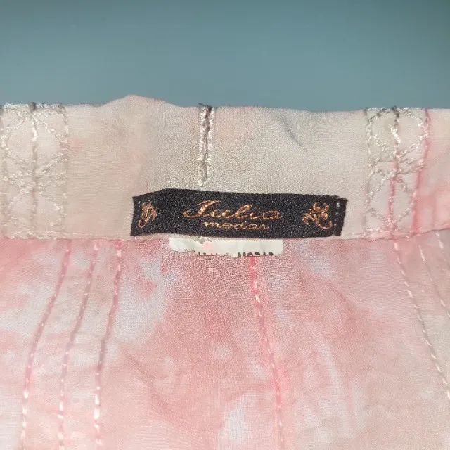 Blusa tie dye rosa plus size - Usada - Foto 4