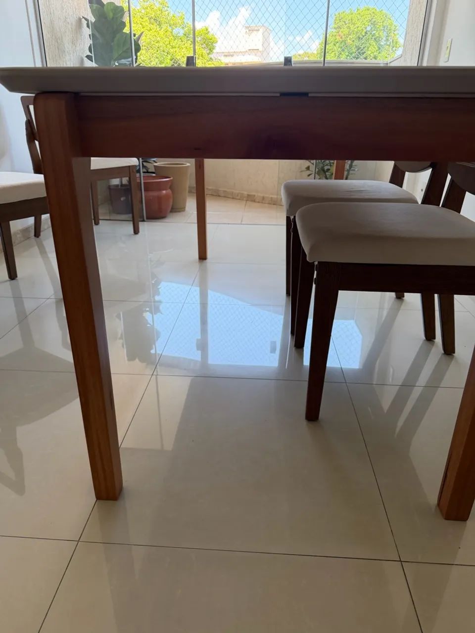 Venda mesa de Jantar 6 lugares  - Foto 3
