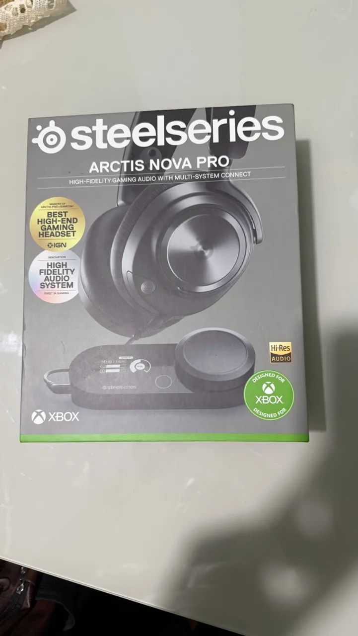 Headset SteelSeries Arctis Nova Pro fone 