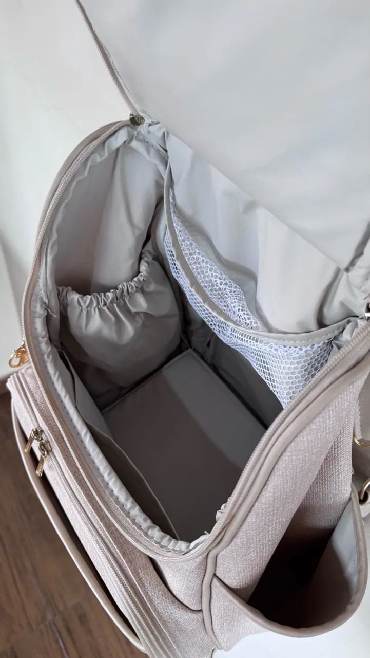Kit mala e mochila maternidade marca Alce - Foto 5