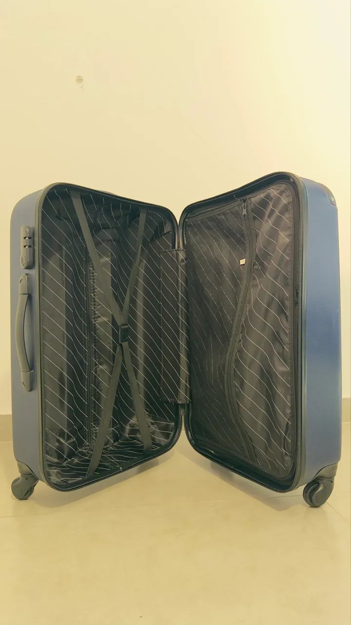 Mala azul marinho - 23kg - Foto 4