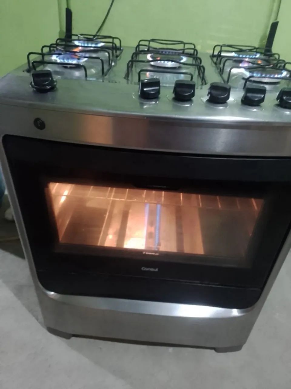 fogão 5 bc inox automático  - Foto 6