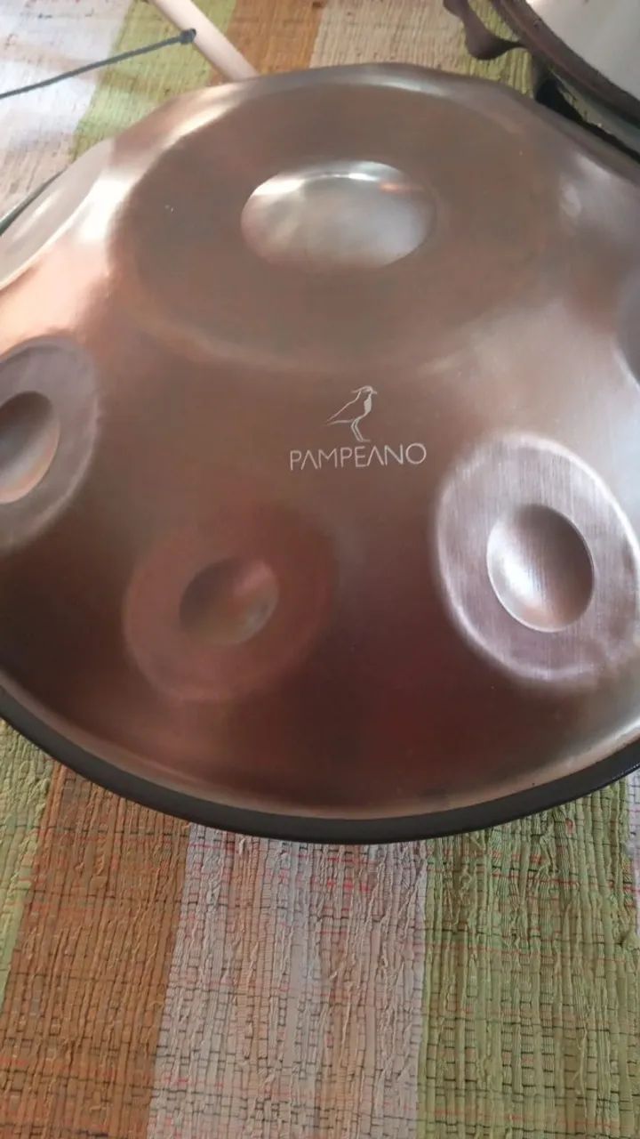 Vendo handpan Pampeano R$4800 (Case e tripé incluso) - Foto 3