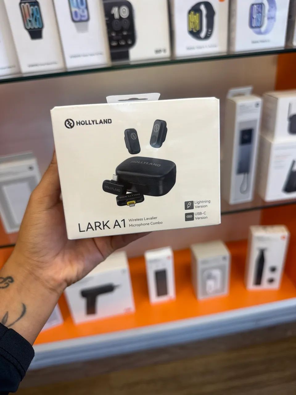 Microfone Hollyland Lark A1 Combo