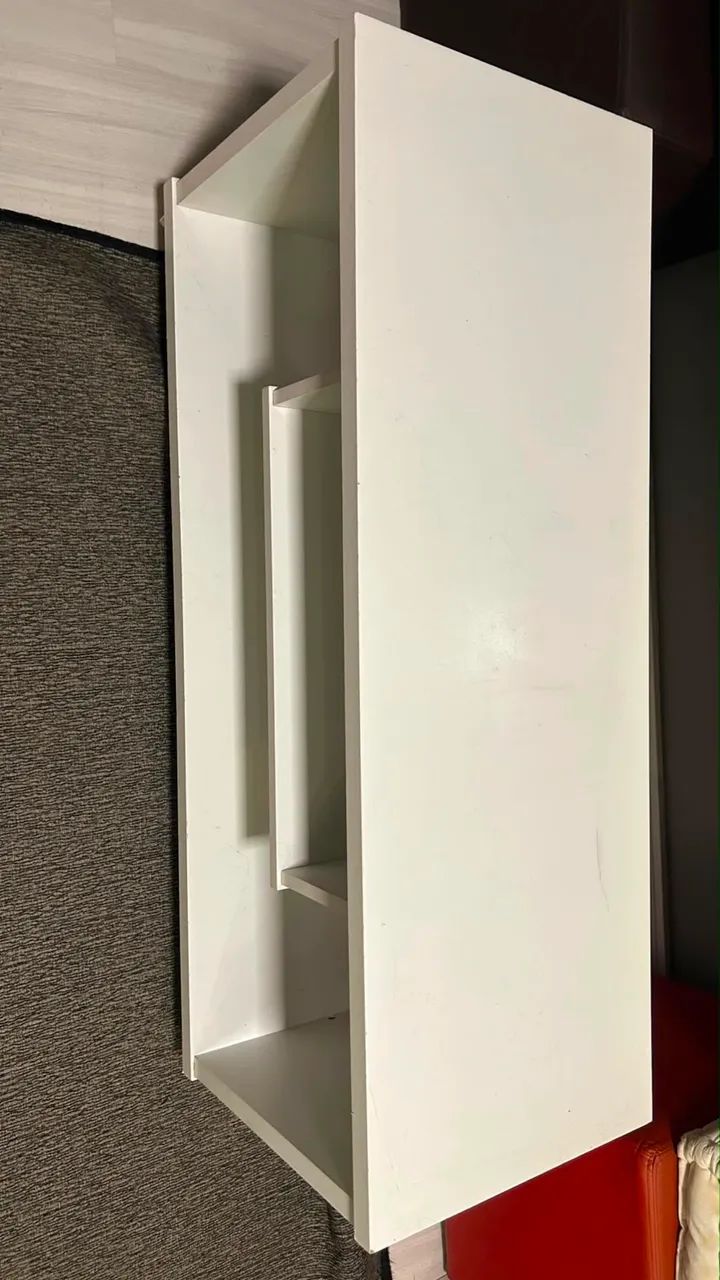 Rack branco com rodinha  - Foto 4
