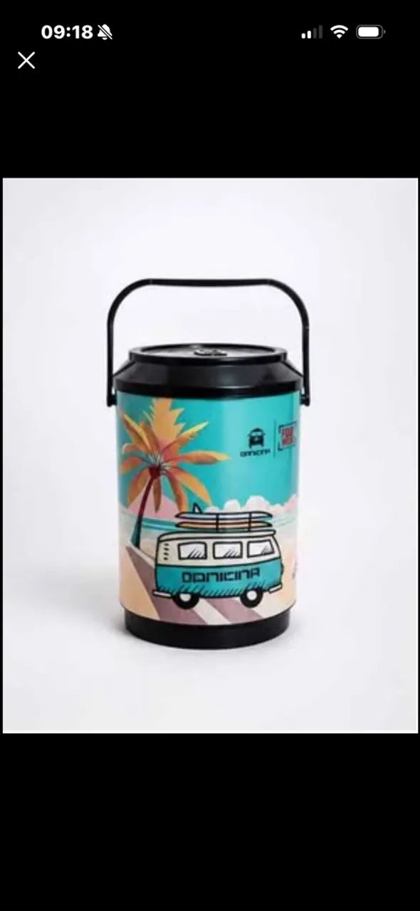  Cooler Térmico Personalizado com Alça - Ótimo Estado