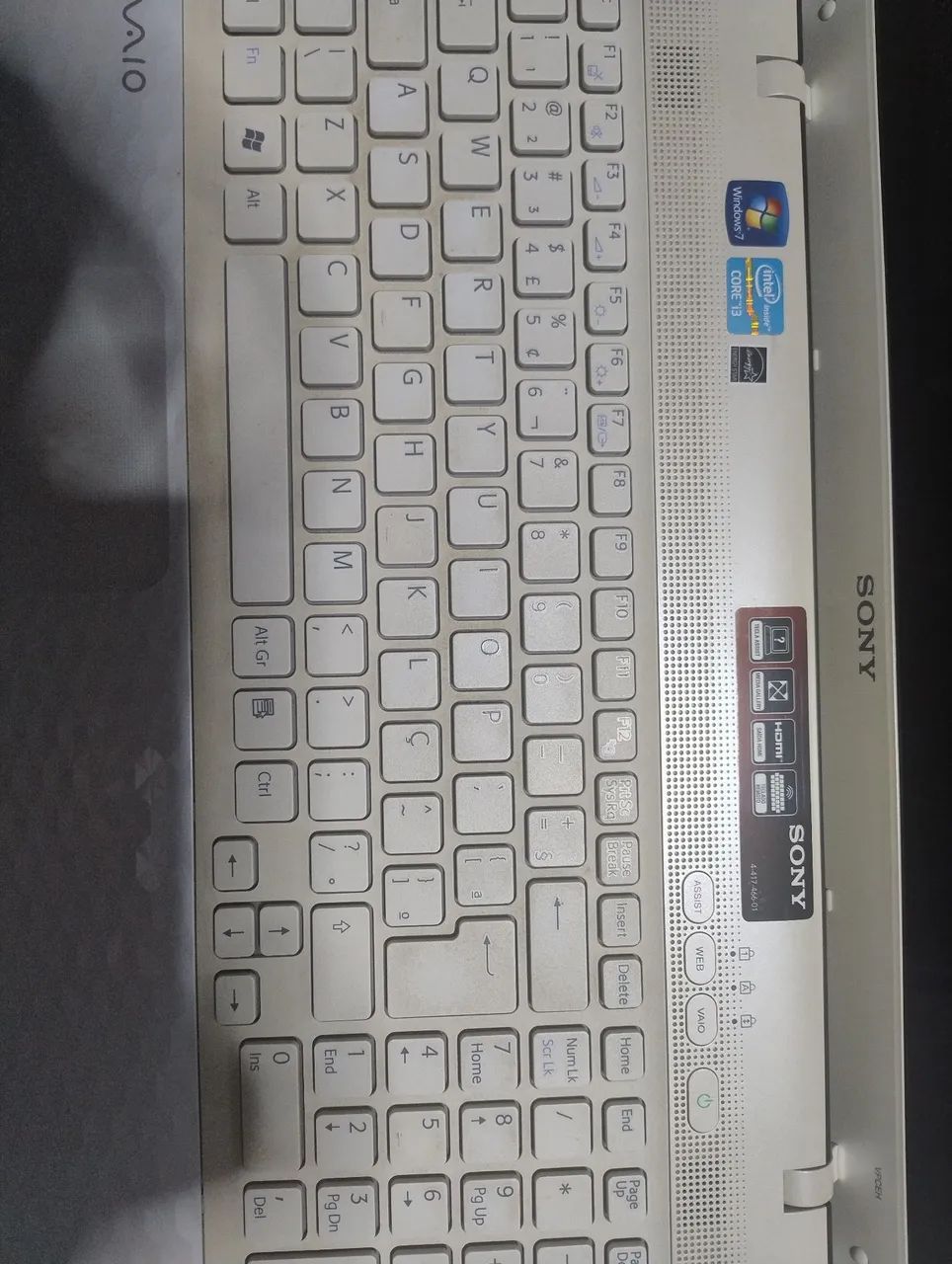 Computador Sony vaio para retirada de peças  - Foto 2