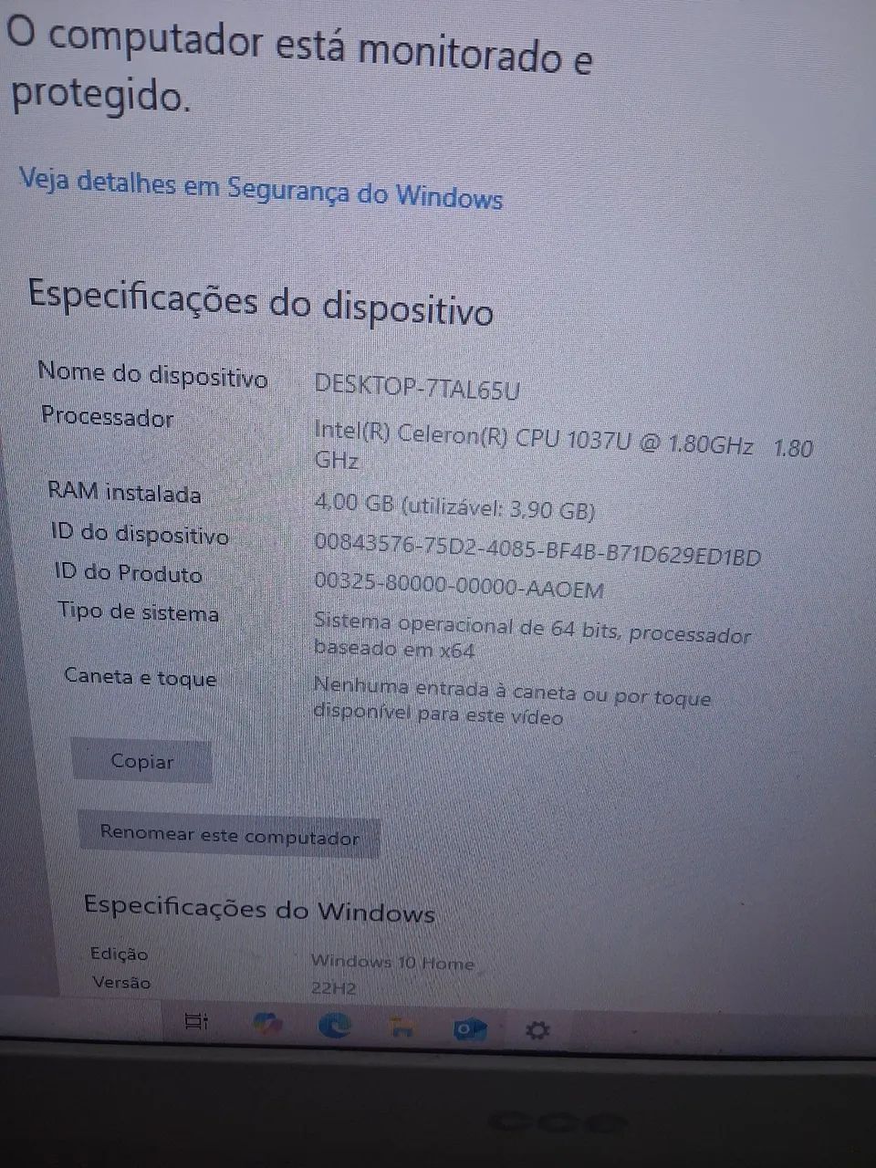 All In One Cce 24 Procesador Intel Celeron 4gb 120gb Ssd (Usado) - Foto 4