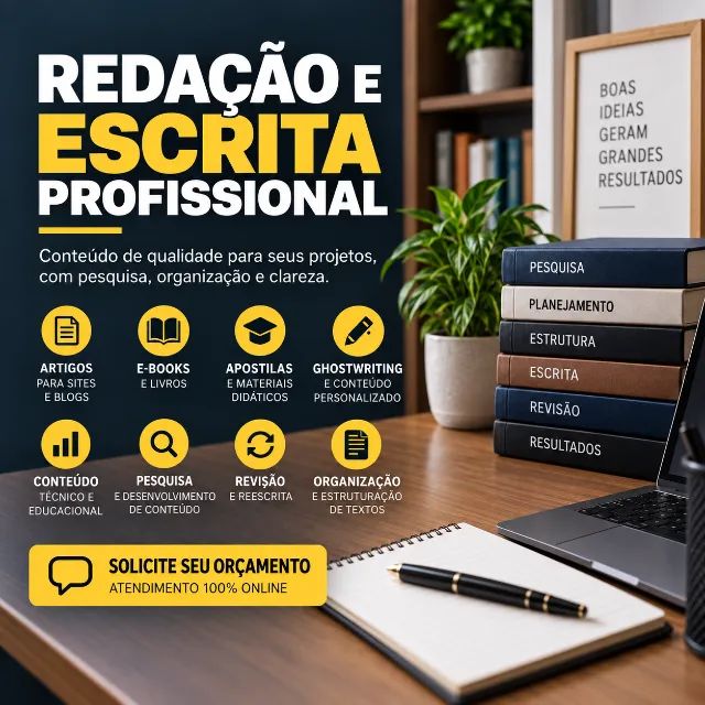 Redator e Escritor | Artigos, E-books, Apostilas e Ghostwriting - Foto 2