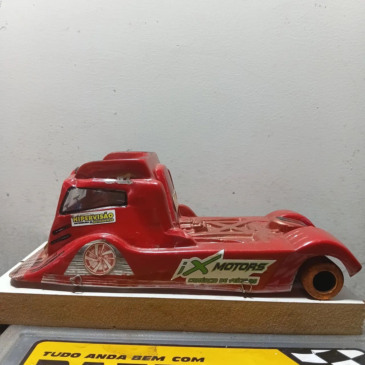 Autorama   caminhao 1:24 com motor motor 32k
