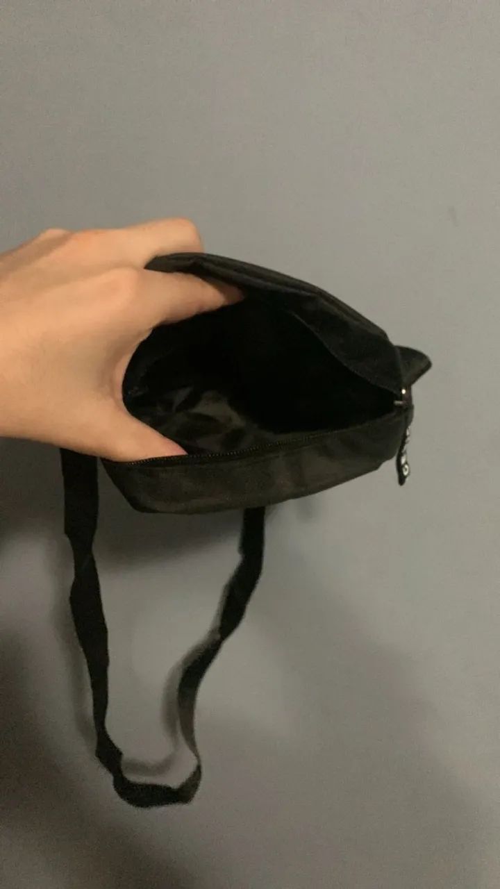 shoulder bag preta taajerty nova alça ajustável com zíper - Foto 4