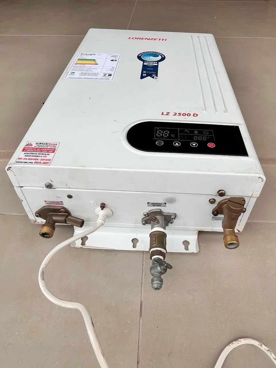 Aquecedor residencial Lorenzeti LZ2500D - Foto 2