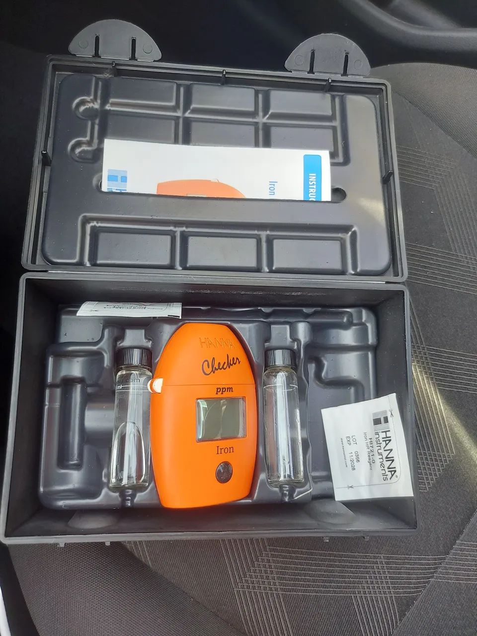 Kit Analisador de Ferro Hanna  - Foto 4