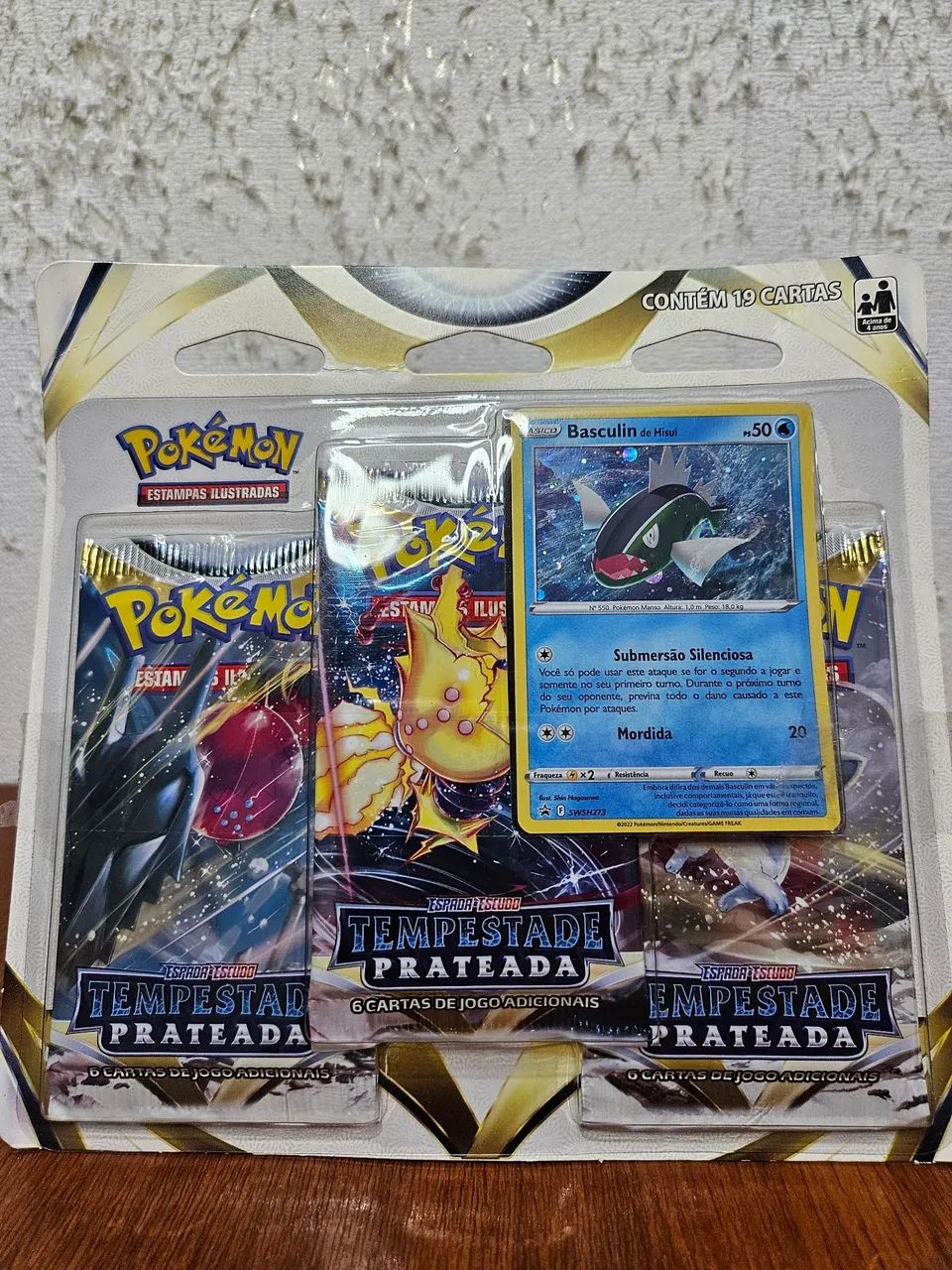 Pokemon TCG - Tempestade Prateada, Blister Triplo - Foto 2