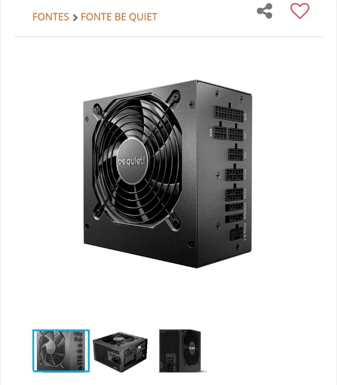 Fonte Pc gamer 750W