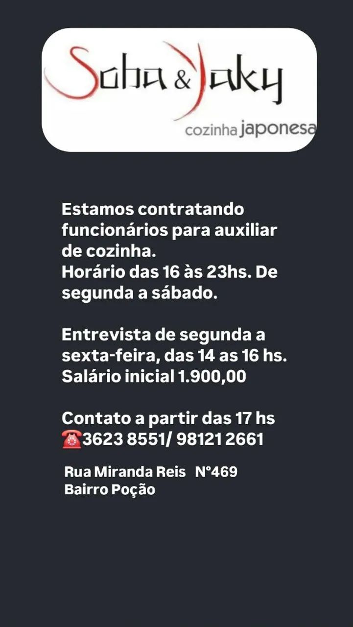 Vagas de empregos