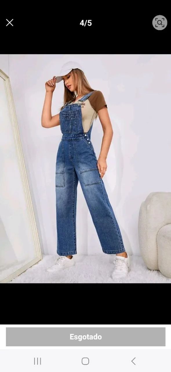 Macacão jeans  - Foto 2